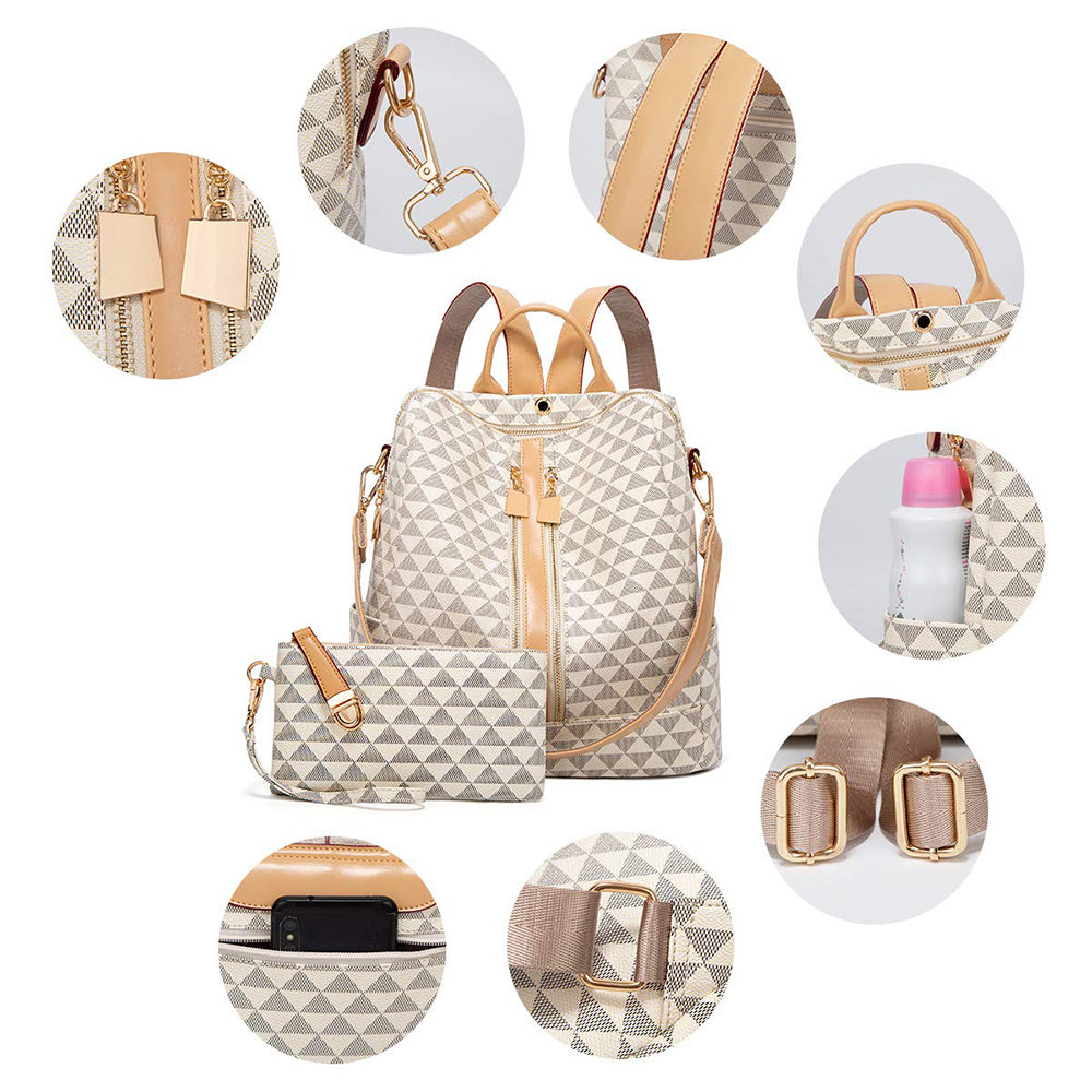 Dollcini Elegáns Női Hátizsák – Stílusos műbőr, Napi Használatra