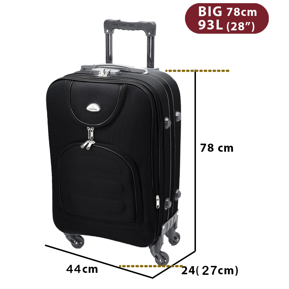 Dollcini Puhafedeles Bőrönd – 4 Kerekes, Bővíthető, Külön vagy Szettben