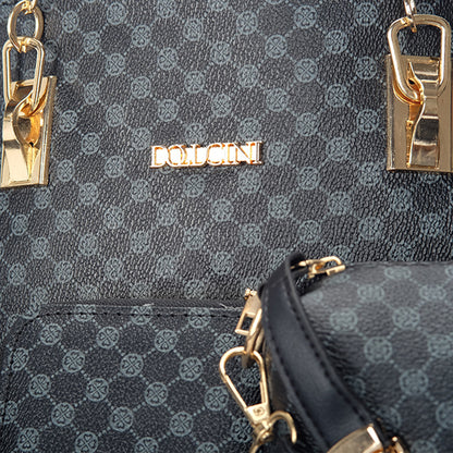 Dollcini Női Kézitáska Szett – 6 db-os Elegáns Műbőr Táska Szett