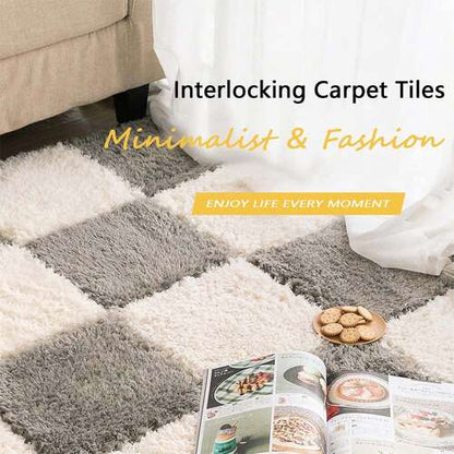 Dollcini Otthon 5 Részes Habszivacs Szőnyeg – Puha, Bolyhos Puzzle Szőnyeg