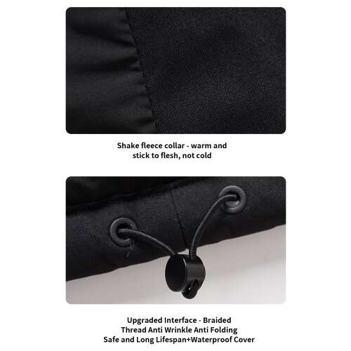 Dollcini Női Fűthető Dzseki – USB-s, Szélálló Téli Kabát [A powerbankot külön kell megvásárolni]