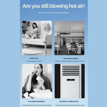 Dollcini Hordozható Nyakventilátor – Csendes és Erőteljes Hűtés, USB