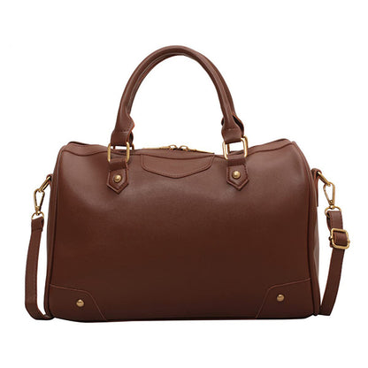 Dollcini Vintage Válltáska – Cipzáras Műbőr Női Kézitáska, Állítható Pánt