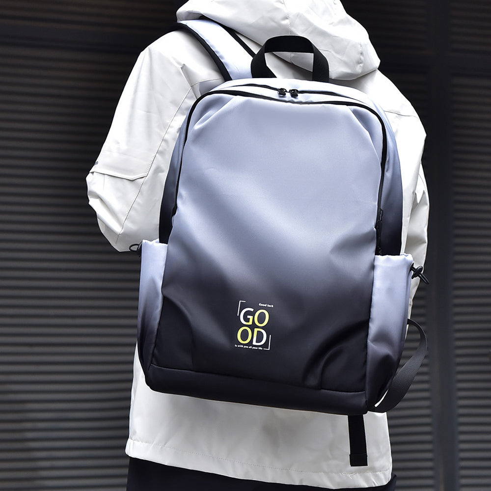 Dollcini Uniszex Laptop Hátizsák – Gradiens Mintás, Univerzális Iskolatáska