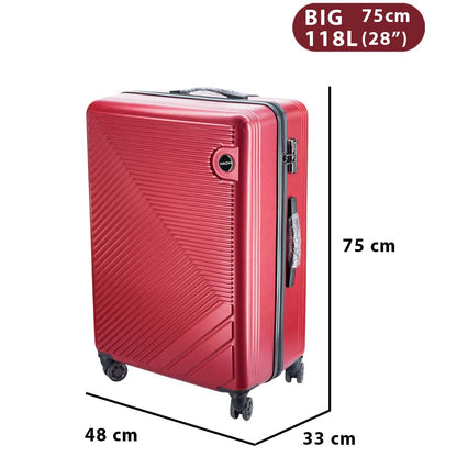 Dollcini ABS Keményfedeles Bőrönd – Több Méretben és Színben