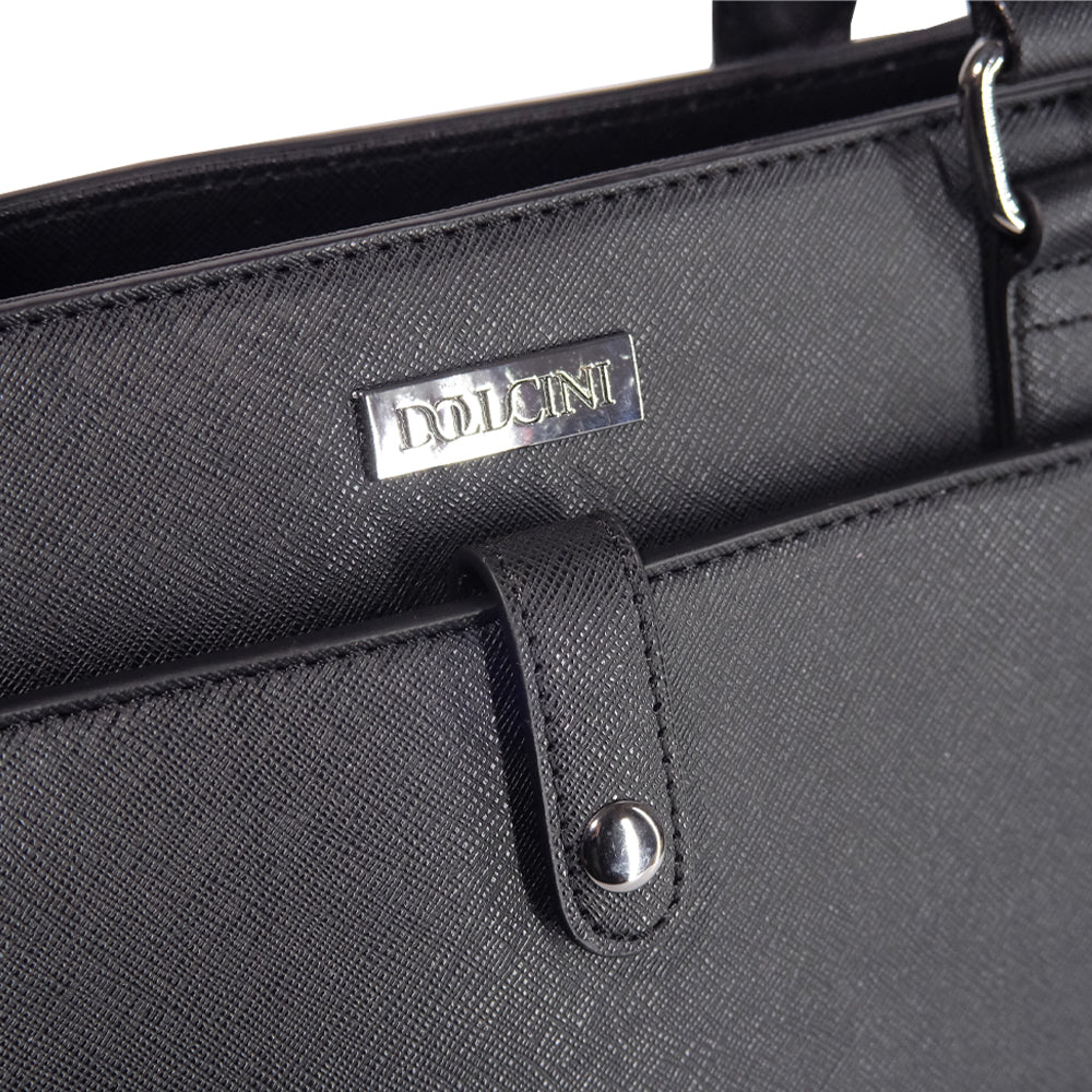 Dollcini Női Laptoptáska – Vízálló Műbőr Válltáska, 15,6" Laptophoz