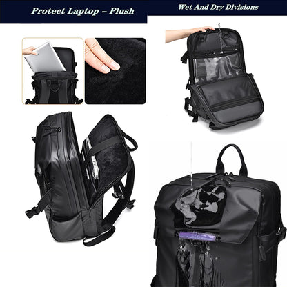 Dollcini Női Laptop Hátizsák – Vízálló, USB Porttal, Utazáshoz