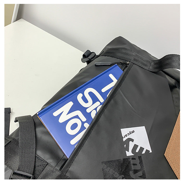 Dollcini Roll-Top Uniszex Laptop Hátizsák – Vízálló Utazóhátizsák, Nagy Kapacitású