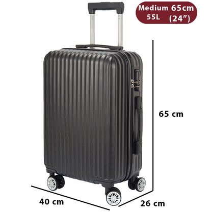 Dollcini Világjáró Bőrönd Szett – 3 darabos, Több Színben