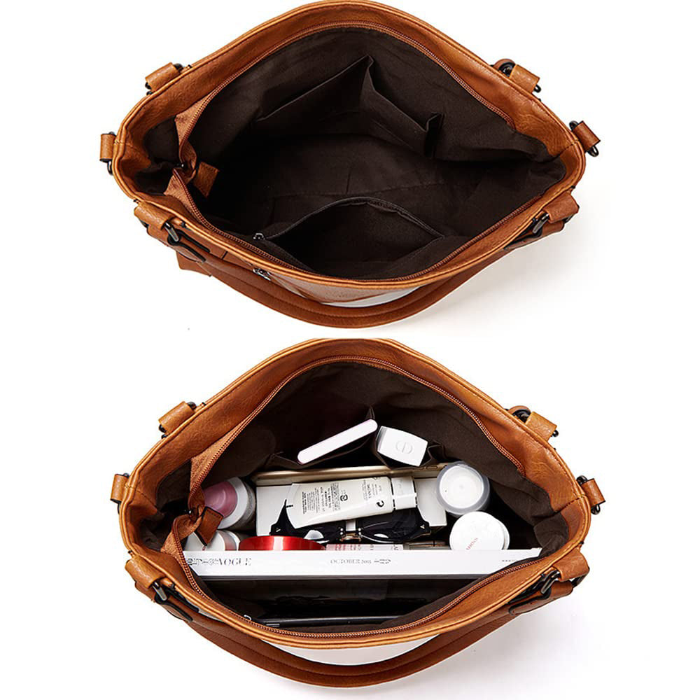 Dollcini Elegáns Női Válltáska – Nagyméretű Műbőr Kézitáska