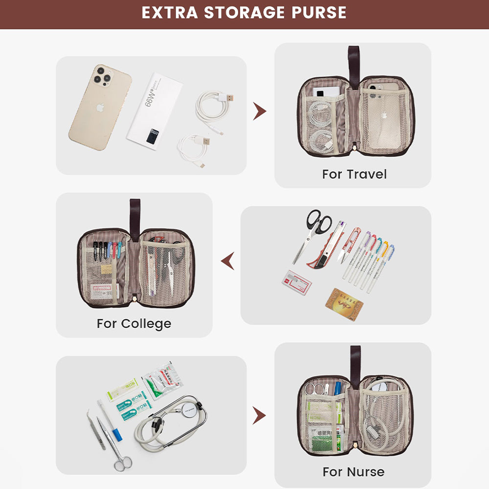 Dollcini Női Laptop Hátizsák – Vízálló Utazóhátizsák, USB Porttal, 2 Részes