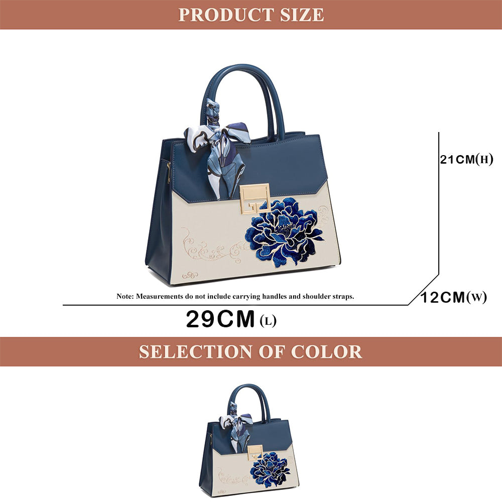 Dollcini Hímzett Női Kézitáska – Elegáns Alkalmi Táska