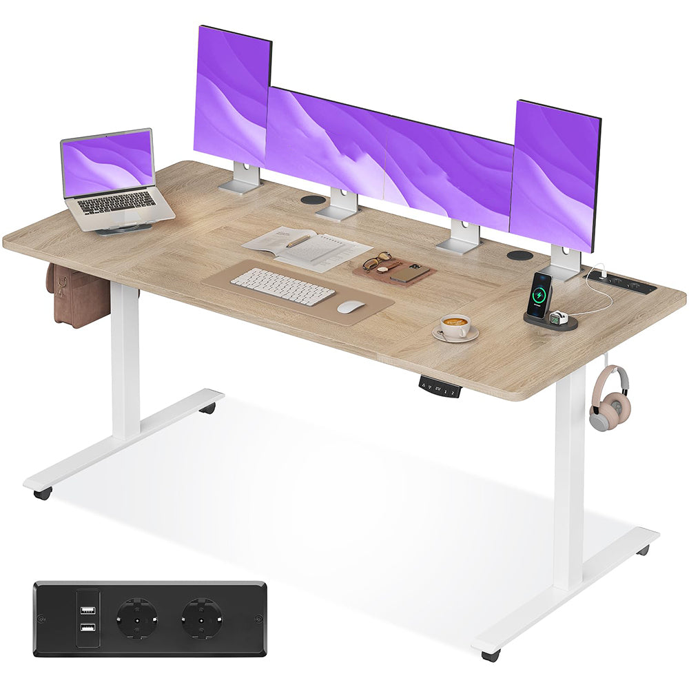 Dollcini Otthon Állítható Íróasztal – Elektromos, USB Porttal