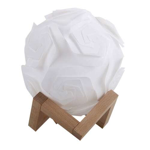 Dollcini Otthon DIY LED Rózsalámpa – Romantikus Dekoráció, Fehér