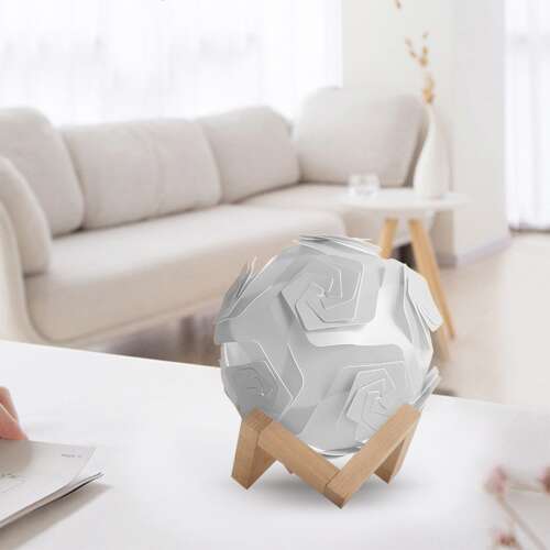 Dollcini Otthon DIY LED Rózsalámpa – Romantikus Dekoráció, Fehér