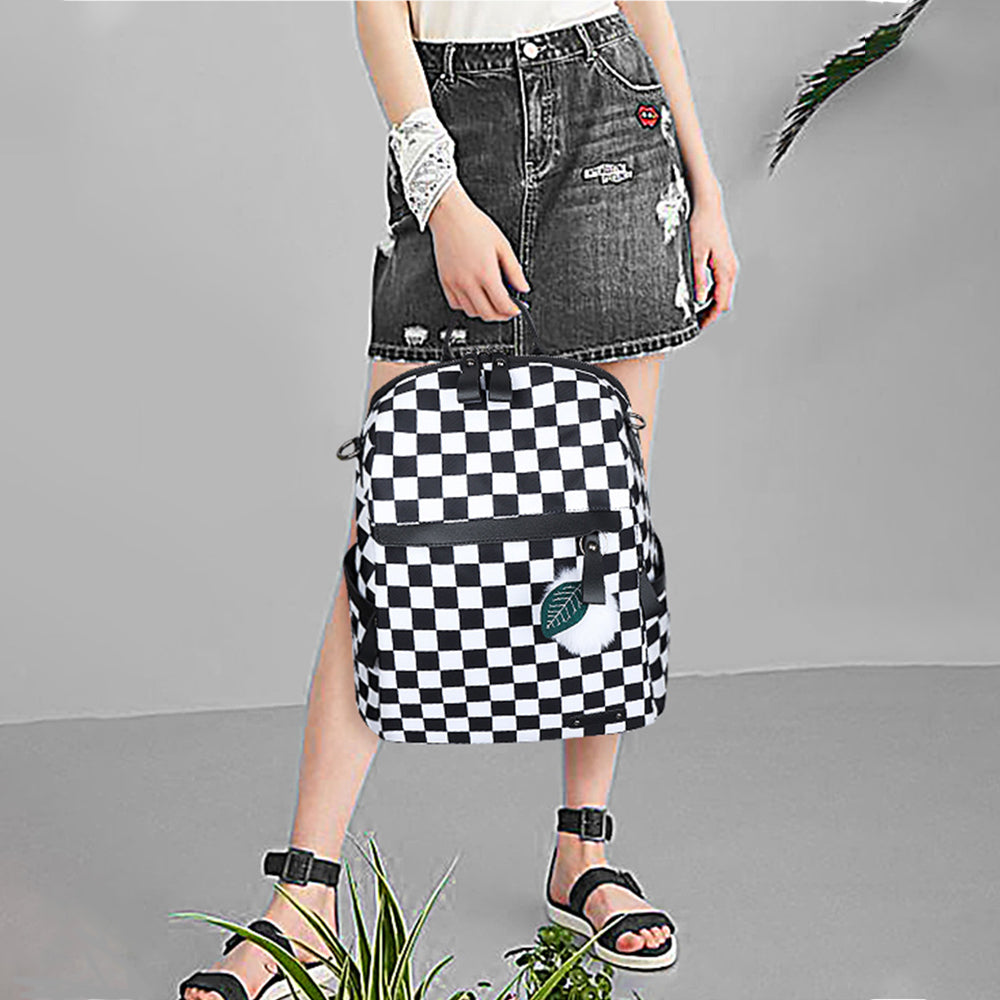 Dollcini Oxford Női Hátizsák, Iskolatáska – Vízálló és Tágas, Munkához, Iskolába