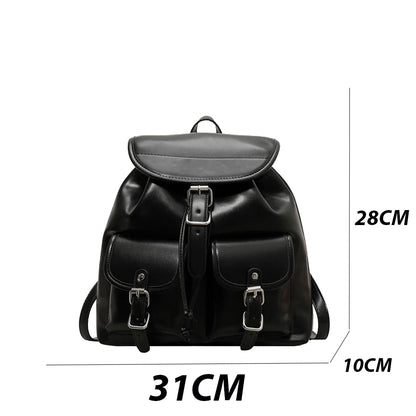 Dollcini Vintage Női Hátizsák – Elegáns és Praktikus Műbőr Alkalmi Táska