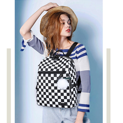 Dollcini Oxford Női Hátizsák, Iskolatáska – Vízálló és Tágas, Munkához, Iskolába