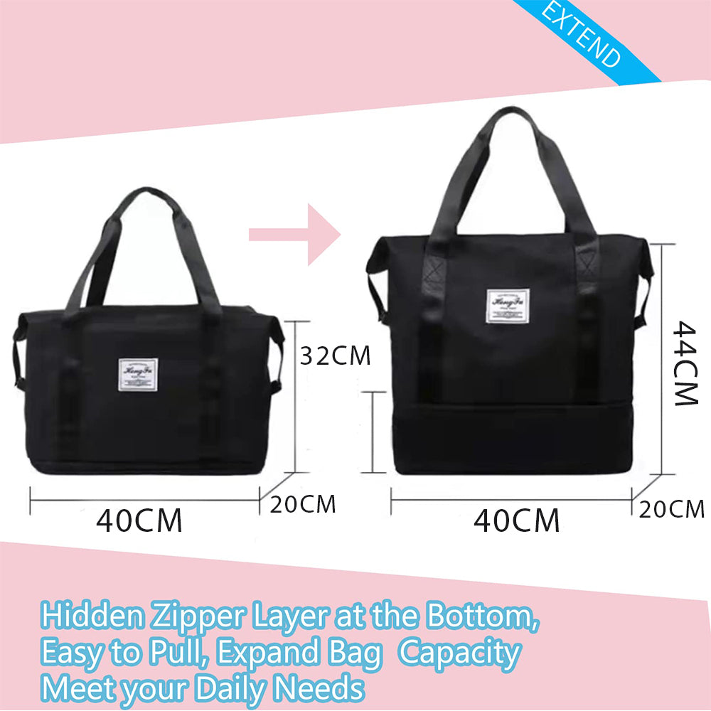 Dollcini Bővíthető Vízálló Utazótáska – Összecsukható, Több Színben