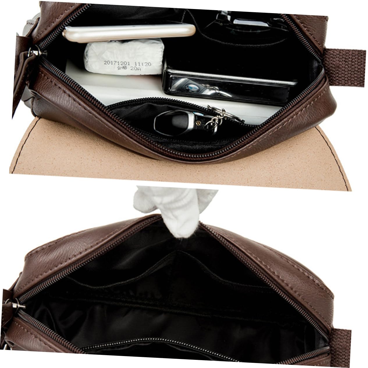 Dollcini Férfi Futártáska – Lopásgátló, Elegáns Válltáska