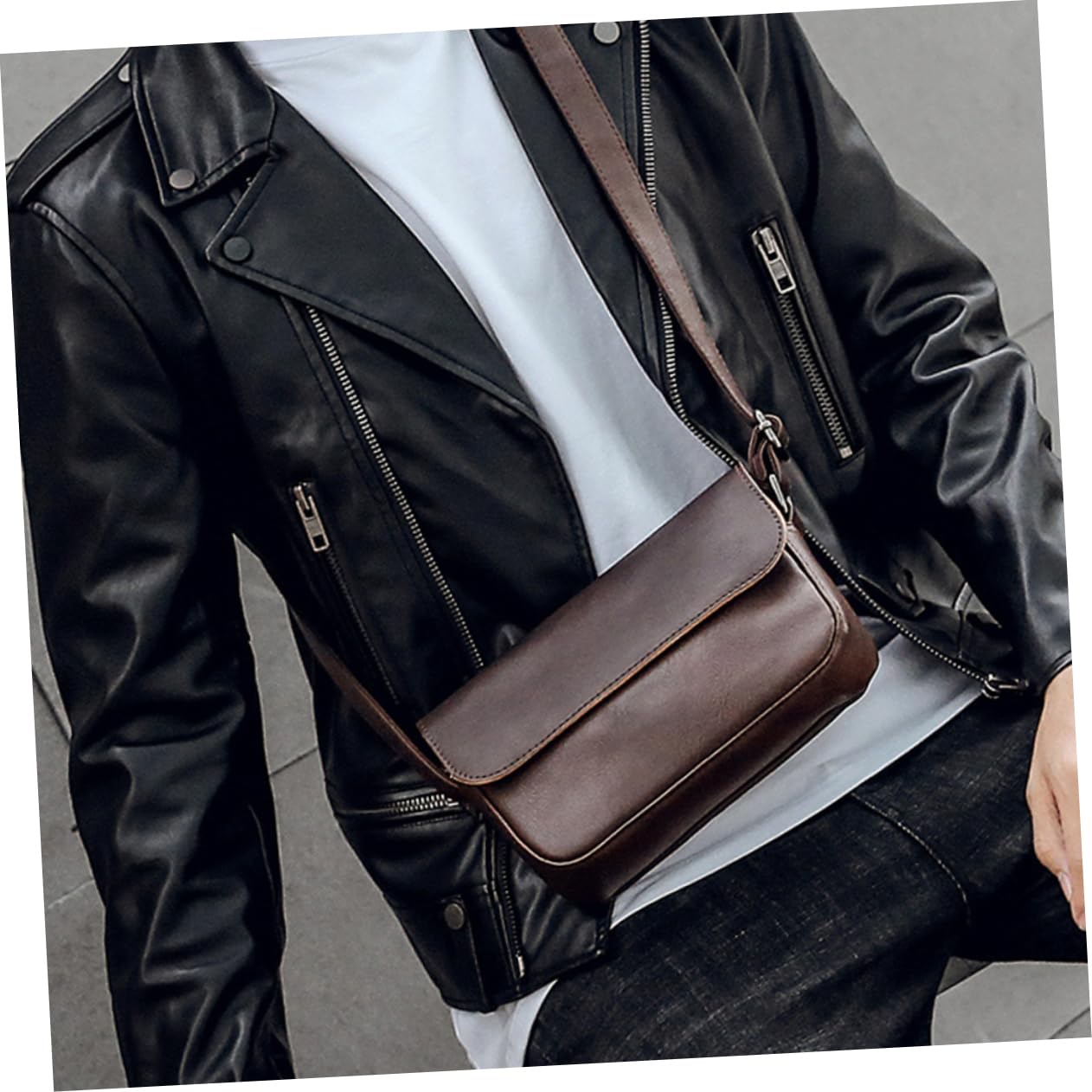 Dollcini Férfi Futártáska – Lopásgátló, Elegáns Válltáska