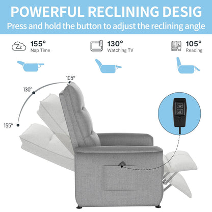 Dollcini Otthon Elektromos Relax Fotel – Emelőfunkciós