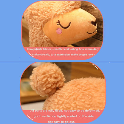 Dollcini Puha Alpaka Plüssjáték – Ölelnivaló Állatfigura