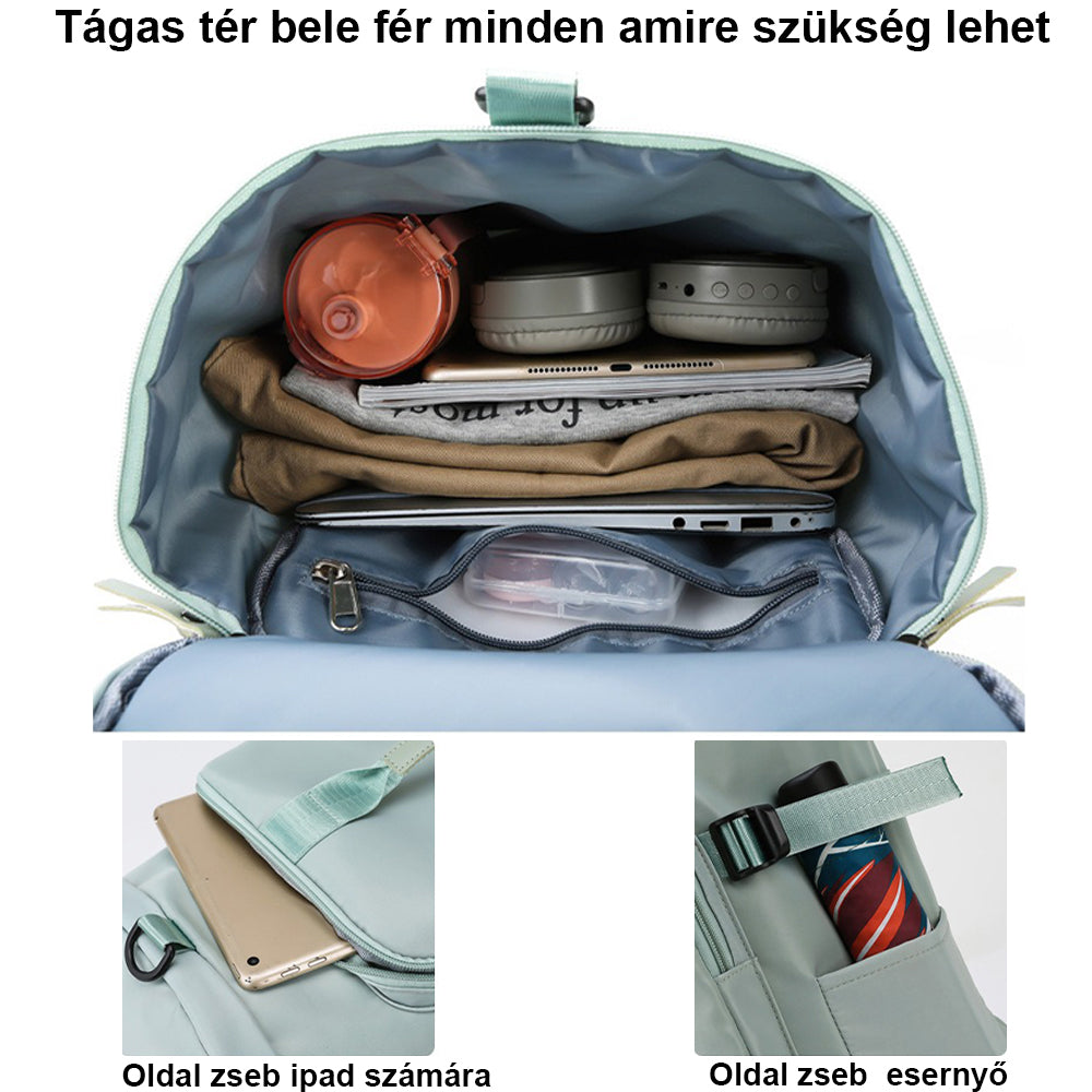 Dollcini Divatos Női Hátizsák – Utazóhátizsák, Víz- és Karcálló, Könnyű