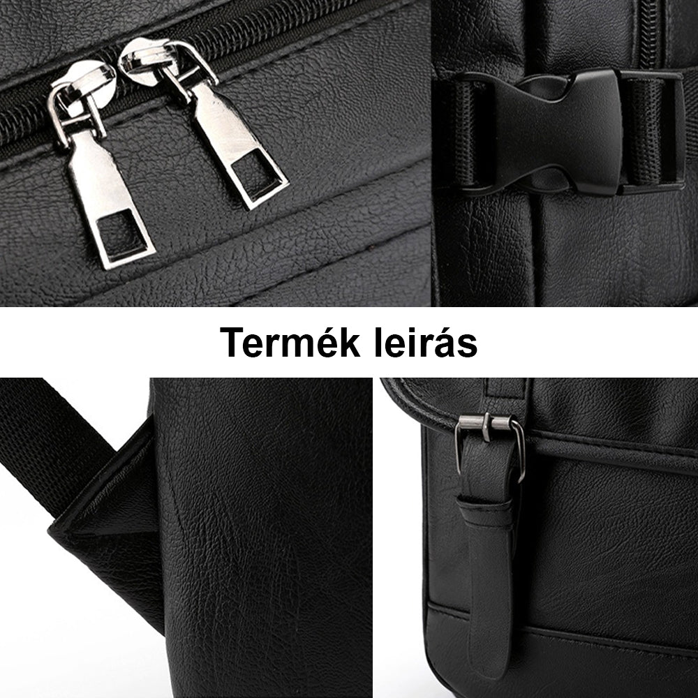 Dollcini Uniszex Laptop Hátizsák – Vízálló, 15.6” Laptophoz