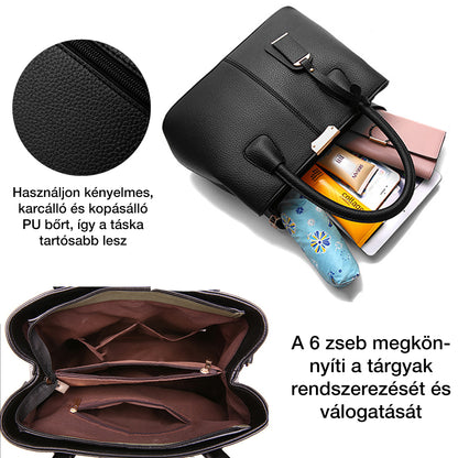 Dollcini Nagyméretű Női Kézitáska – Vízálló Műbőr Táska