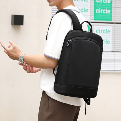 Dollcini Uniszex Laptop Hátizsák 15.6”-os Laptophoz – Vízálló, Praktikus, Fekete